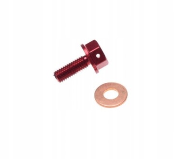 KOREK SPUSTU OLEJU M8x1,25 Z MAGNESEM MOTOCROSS