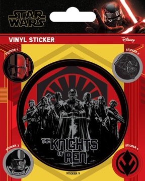 Naklejki Star Wars The Knights Of Ren 10x12,5 cm