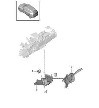 KRYT SLOUPCE ŘÍDÍCÍ PORSCHE CAYENNE 9Y0953512A5Q0