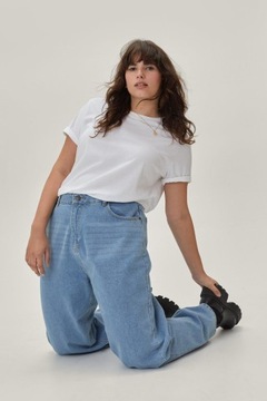 NASTY GAL PROSTE SPODNIE JEANS 4HM XXJ__48