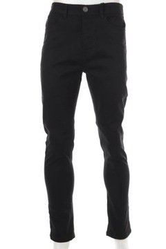 A7E004 CZARNE SPODNIE JEANSOWE STRETCH SKINNY BRAVE SOUL 32