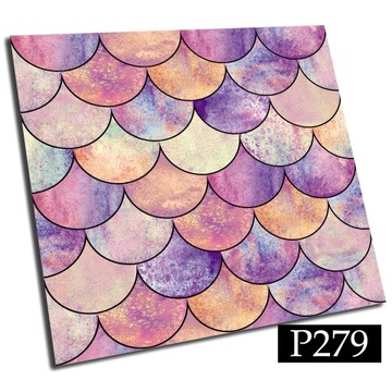 Kafelki PCV samoprzylepne 20cm Rybie Ryby Łuski