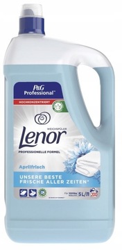 LENOR Professional Aprilfrisch Płyn do płukania tkanin 200 płukań 5 Litrów