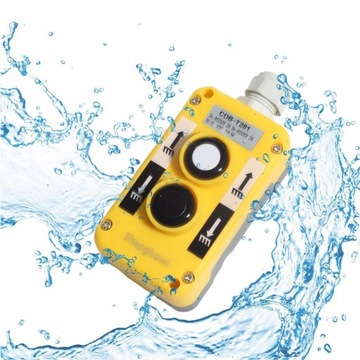 Кнопка переключения дистанционного управления подъемным краном, лебедкой