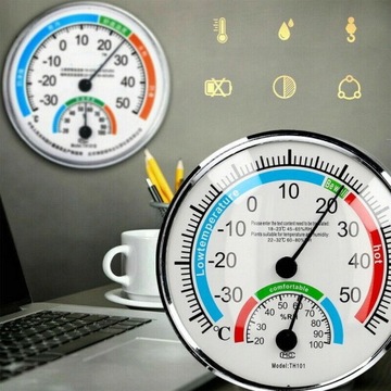 ТЕРМОМЕТР, ГИГРОМЕТР ВЛАЖНОСТИ, АНАЛОГОВОЕ ПОМЕЩЕНИЕ