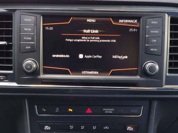 Seat Ateca SUV 1.6 TDI Ecomotive 115KM 2017 Seat Ateca StyleFull LinkPark AssistKESSY Full LED ASO PL 1.6 Diesel, zdjęcie 18