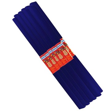 BIBUŁA MARSZCZONA 10 ROLEK GRANATOWA 16