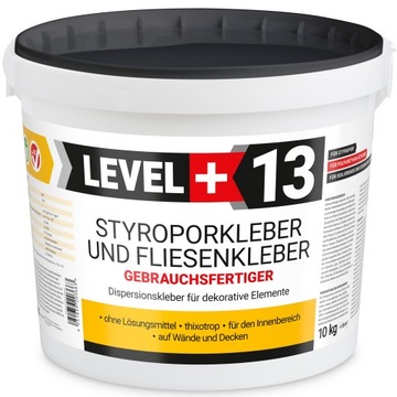 Klej do Płytek Gipsowych Styropianu 10kg Level+13