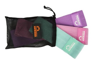 НАБОР НАбедренных лент, ЛЕНТЫ ИЗ МАТЕРИАЛА, 3 ШТ. ДЛЯ ТРЕНИРОВОК СПОРТИВНОГО ЗАЛА