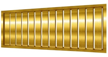 Grzejnik BRADONE 58/119 dekoracyjny ZŁOTY