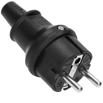 Wtyczka Uni-Schuko mini, IP44, 16A, 230V