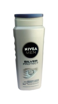 ГЕЛЬ ДЛЯ ДУША NIVEA MEN, СЕРЕБРО, 500 МЛ, ЗАЩИТА МУЖЧИН