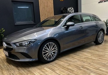 Mercedes CLA C118/X118 Shooting Brake 2.0 220d 190KM 2020 Mercedes-Benz CLA kamera 2.0D 190KM NAVI BEZWYPADKOWY gwarancja LED, zdjęcie 4