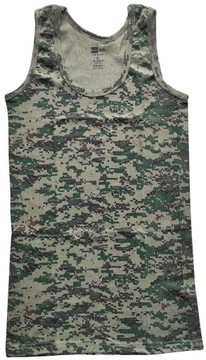 PODKOSZULKA MĘSKA 100% BAWEŁNA PRĄŻEK MORO - 2XL