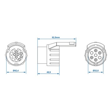Адаптер TWINNY LOAD Сменный адаптер 7/13 PIN