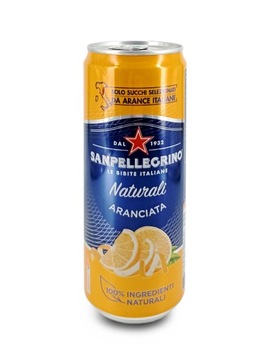 L'ARANCIATA 330ml włoski napój S.PELLEGRINO