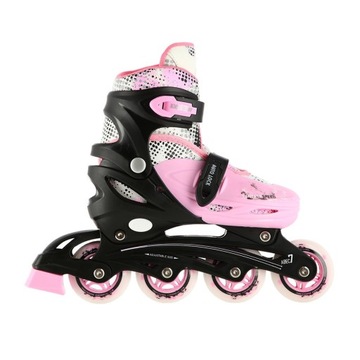 Роликовые коньки 4в1, роликовые коньки для отдыха с регулировкой для девочек