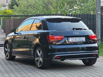 Audi A1 I Hatchback 3d 1.6 TDI 90KM 2014 Audi A1 3-drzwiowe S-LINE ASO navi grz. fotele klima ALU 17 2xkola g, zdjęcie 6