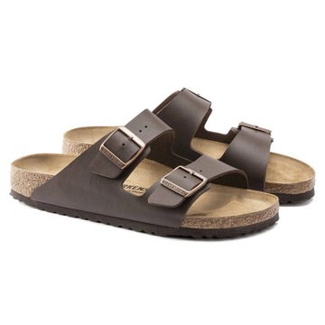 Klapki damskie na plażę Birkenstock Arizona Birko Flor WYGODNE PROFILOWANE