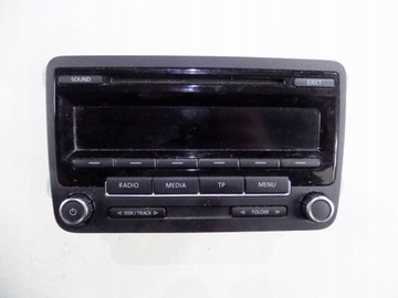 VW GOLF VI 11r radio odtwarzacz CD