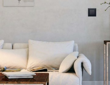 HAGER lumina интенсивный Одинарная белая рамка WL5510