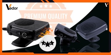 NAGRZEWNICA SAMOCHODOWA FARELKA DMUCHAWA NA SZYBE DO AUTA GRZEJNIK 12V 150W