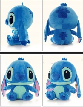 ПЛЮШЕВЫЙ МЕДВЕДЬ БОЛЬШОЙ СТИЧ И ЛИЛО 65см + 3D БРЕЛОК