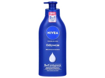 NIVEA Body Milk Odżywcze mleczko do ciała z pompką 625 ml