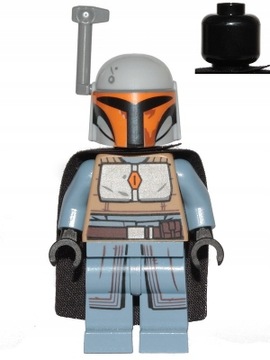LEGO STAR WARS Mandalorian Orange sw1077 + аксессуары для оружия 75267