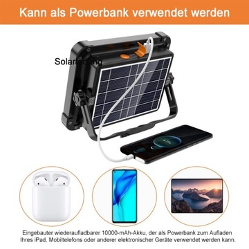 336LED LAMPA SOLARNA ŚWIATŁA OŚWIETLENIE GARAŻU PIWNICY Lampa robocza