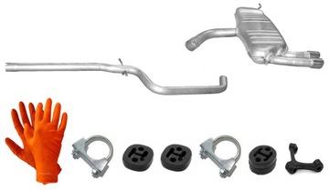 SEAT LEON 2.0 TDi (2005-2011) RURA TŁUMIK KOŃCOWY