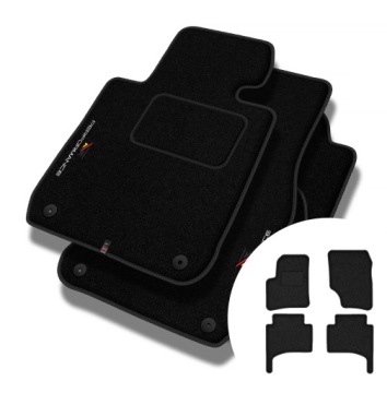 Velurové koberce Performance pro Porsche Cayenne I 2002-2010