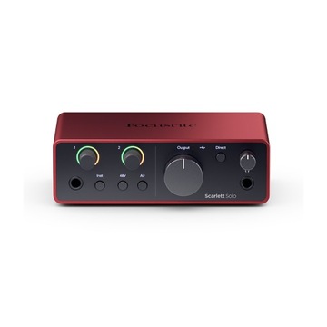 USB-аудиоинтерфейс Focusrite Scarlett Solo 4-го поколения