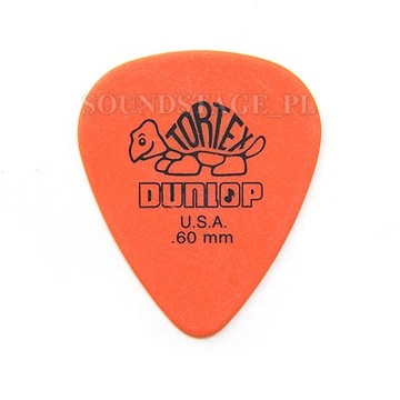 DUNLOP TORTEX STANDARD KOSTKA PIÓRKO GITARY 0.60