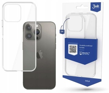 3MK CLEAR CASE PRZEŹROCZYSTE ETUI PLECKI SILIKONOWE DO IPHONE 14 PRO MAX