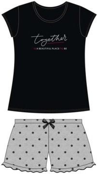 Cornette piżama damska modal 558/225 wielokolorowy rozmiar XL