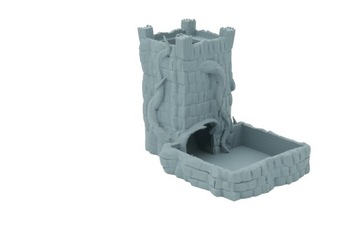 Башня для игры в кости - Dice Tower Светло-серый
