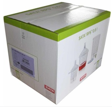 Kubki lakiernicze RPS SATA 600ml + SITKO 125um QCC