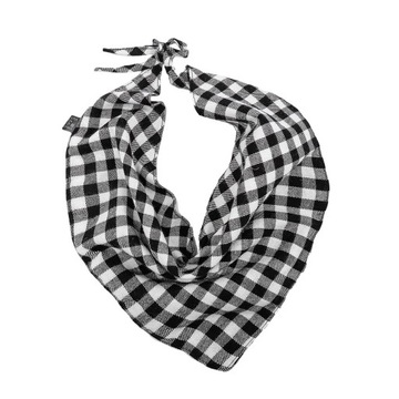 Pet Dog Bandana Obroża Trójkątna Chustka Biała