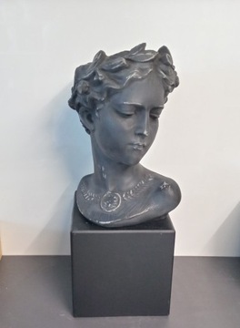 Головка вазона.В-26 см.Цвет: винтажный черный.