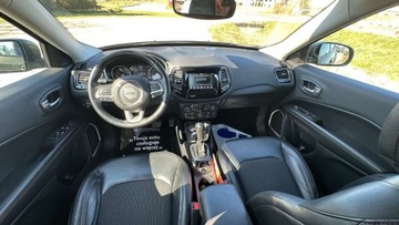 Jeep Compass II SUV 1.4 Multiair 170KM 2018 Jeep Compass Raty juz od 1200ZL Navi Radar Automat 170KM Skora full opcja, zdjęcie 23