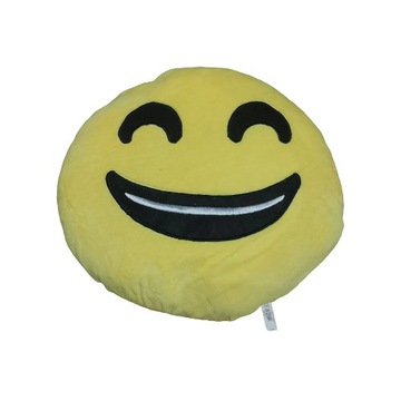 Poduszka Pluszowa Emotka żółta 27cm zabawna Minka buźka PREZENT