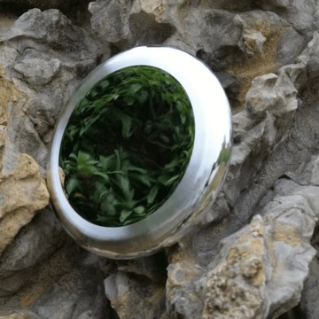 Спортивное уличное зеркало для фрисби черного золота