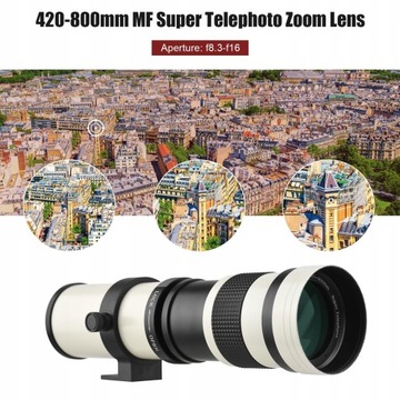 Телеобъектив MF 420–800 мм F/8,3–16 для Nikon F