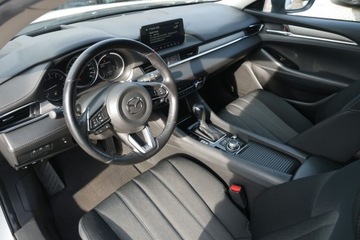 Mazda 6 III Sport Kombi Facelifting 2018 2.0 Skyactiv-G 145KM 2022 Mazda 6 aut Krajowa Biała Perła ACC HUD Blis Full-LED ogrzew.Kierow.+Fotele, zdjęcie 12