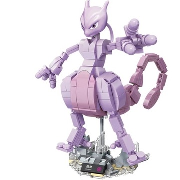 KLOCKI POKEMON MEWTWO MODEL DLA DZIECI PREZENT