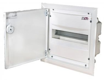 ERP12-1 ROZDZIELNIA PLASTIKOWA PT 12M N+PE IP40 IK10 270X288X113 DRZWI