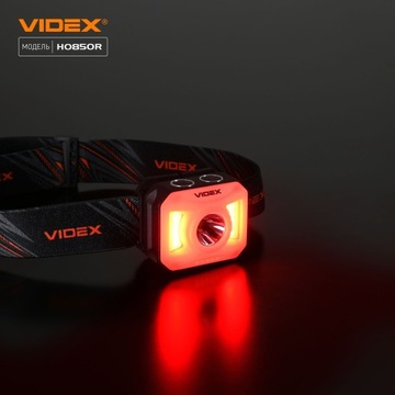 Latarka czołowa LED VIDEX COB 5W CREE XTE 5W 400lm 5000K IP65
