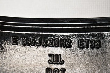 4× DISK HLINÍK AUDI OE 8.5" X 20" 5X112 ET 33