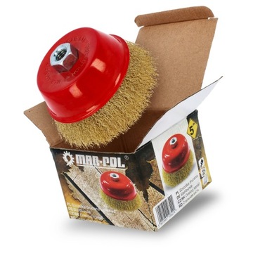 Szczotka Druciana Szlifierki Kątowej Czołowa 5''